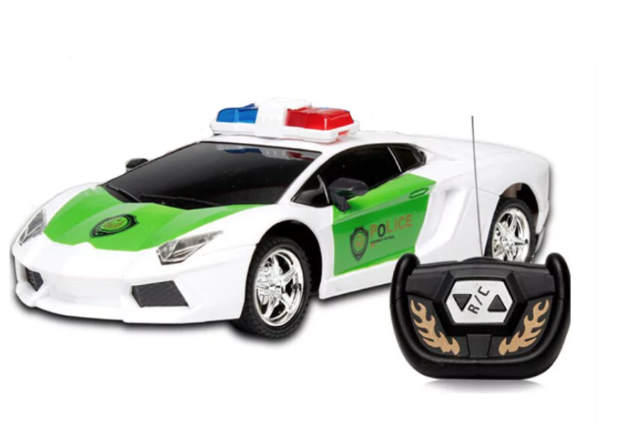 Wireless Remote Control RC Police Car Just $5.90 Shipped!