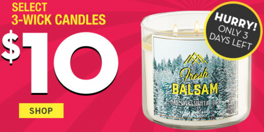 Bath & Body Works Semi-Annual Sale! $10 3-Wick Candles, $3.50 Hand  Soaps, $3.00 Wallflower Refills & More!