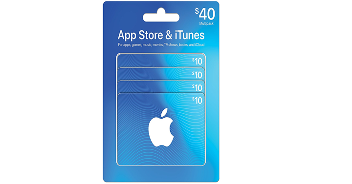 Amazon: App Store & iTunes $40 Gift Card – Just $34.00 Shipped!