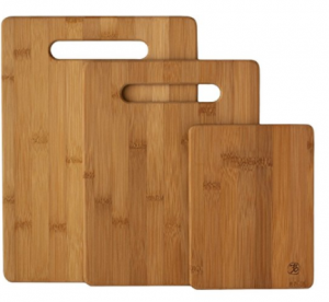 Totally Bamboo Original 3-Piece Bamboo Cutting & Serving Board Set – $12.99!