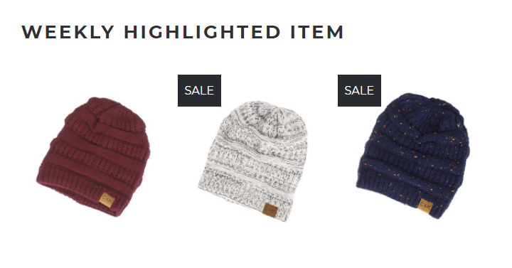 CUTE Knit Beanies from Cents of Style! Just $9.95 with FREE Shipping!
