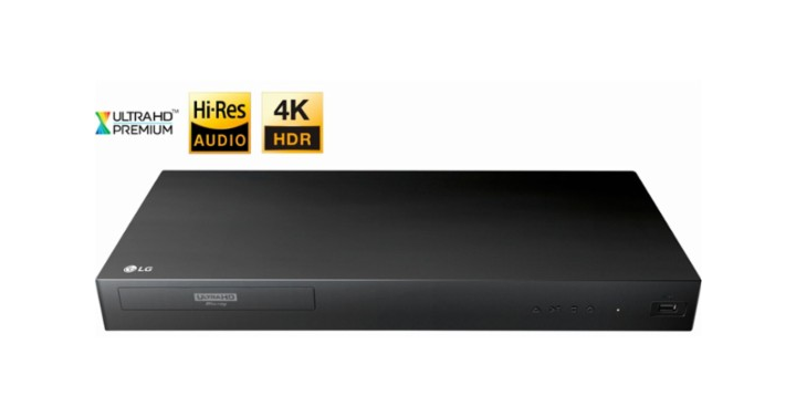 LG UP875 4K Ultra HD 3D Blu-ray Player – Just $99.99!
