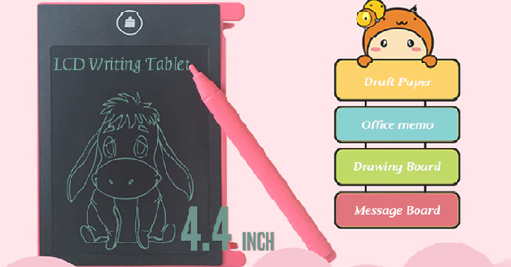 LCD Writing Tablet Only $2.99 Shipped!
