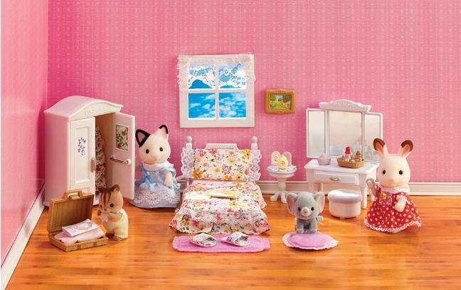 Calico Critters Girl Lavender Bedroom – Only $14.99!