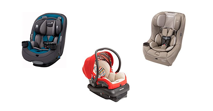Save up to 40% on Maxi-Cosi & Safety 1st car seats!