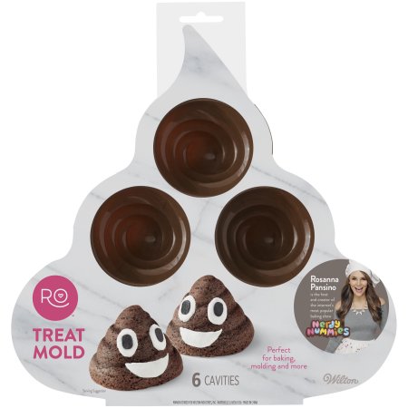 Wilton Rosanna Pansino Silicone Poop Swirl Treat Mold Only $6.88! (Reg $13.55)