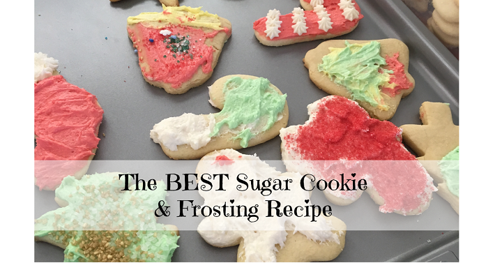The BEST Sugar Cookie & Frosting Recipe – Perfect For Santa’s Cookies!
