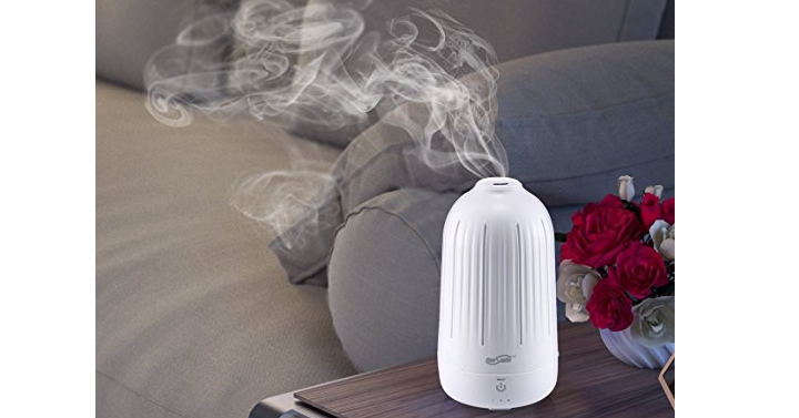 1.8 Liter Essential Oil Diffuser Ultrasonic Cool Mist Aroma Humidifier – Just $16.99!