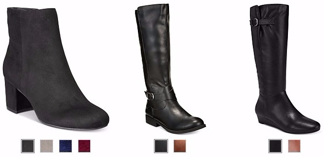 Women’s Boots at Macy’s Only $19.99! FREE Shipping With Beauty Item or on Orders of $25!