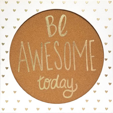 Better Homes & Gardens Be Awesome Pin Board Only $5.01!