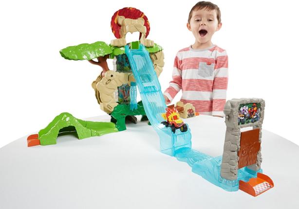 Fisher-Price Nickelodeon Blaze & the Monster Machines and Animal Island Stunts Speedway – Only $19.99!