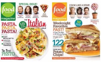 HOT!! Food Network Magazine Subscription Only $5/yr!!