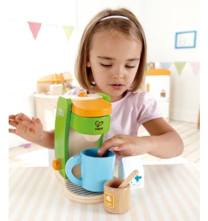 Hape Kid’s Coffee Maker Wooden Play Kitchen Set with Accessories – Only $11.40! *Lightening Deal*