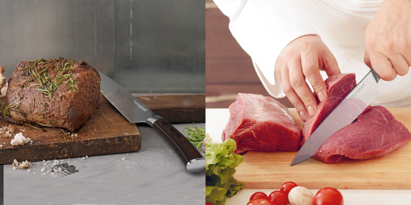 Homegeek 8-inch Stainless Steel Chef Knife Only $12.98!