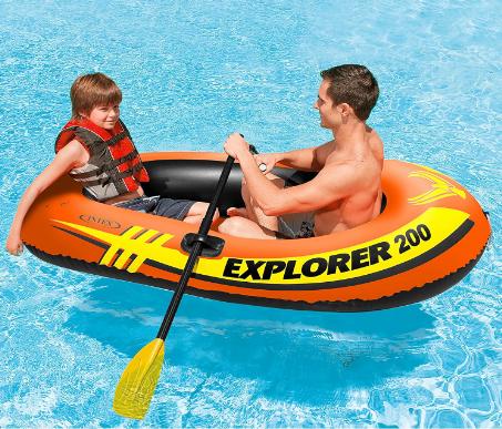 Intex Recreation Explorer 200 2-Person Boat Set – Only $8.23! *Add-On Item*