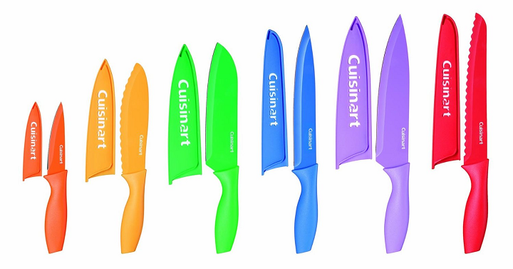 Cuisinart 12 Piece Knife Set Only $16.89 on Amazon! (Highly Rated!)