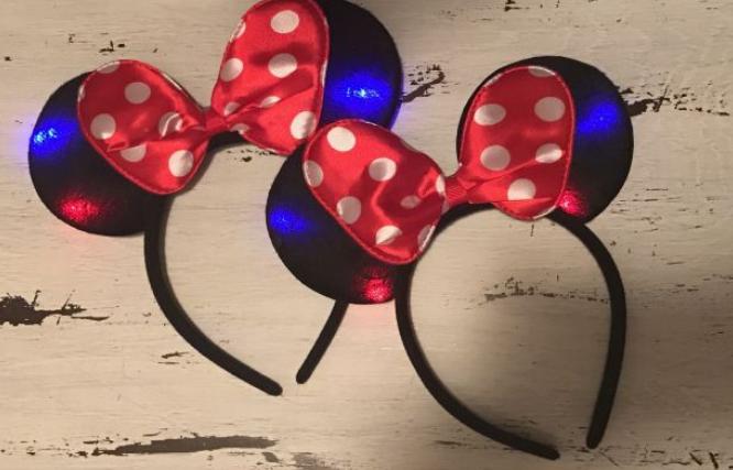 LED Flashing Minnie Ears – Only $3.59!