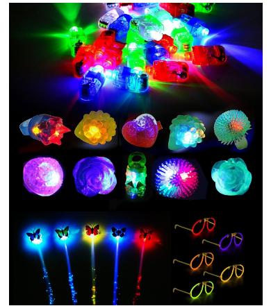 LED Light Up Party Favor Toy Pack (Pack of 55) – Only $18.49!