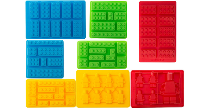 Silicone LEGO Building Blocks & Robots Molds Only $1.50 Each!