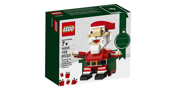 LEGO Holiday Santa 40206 Building Kit – Just $9.99! Back in stock!
