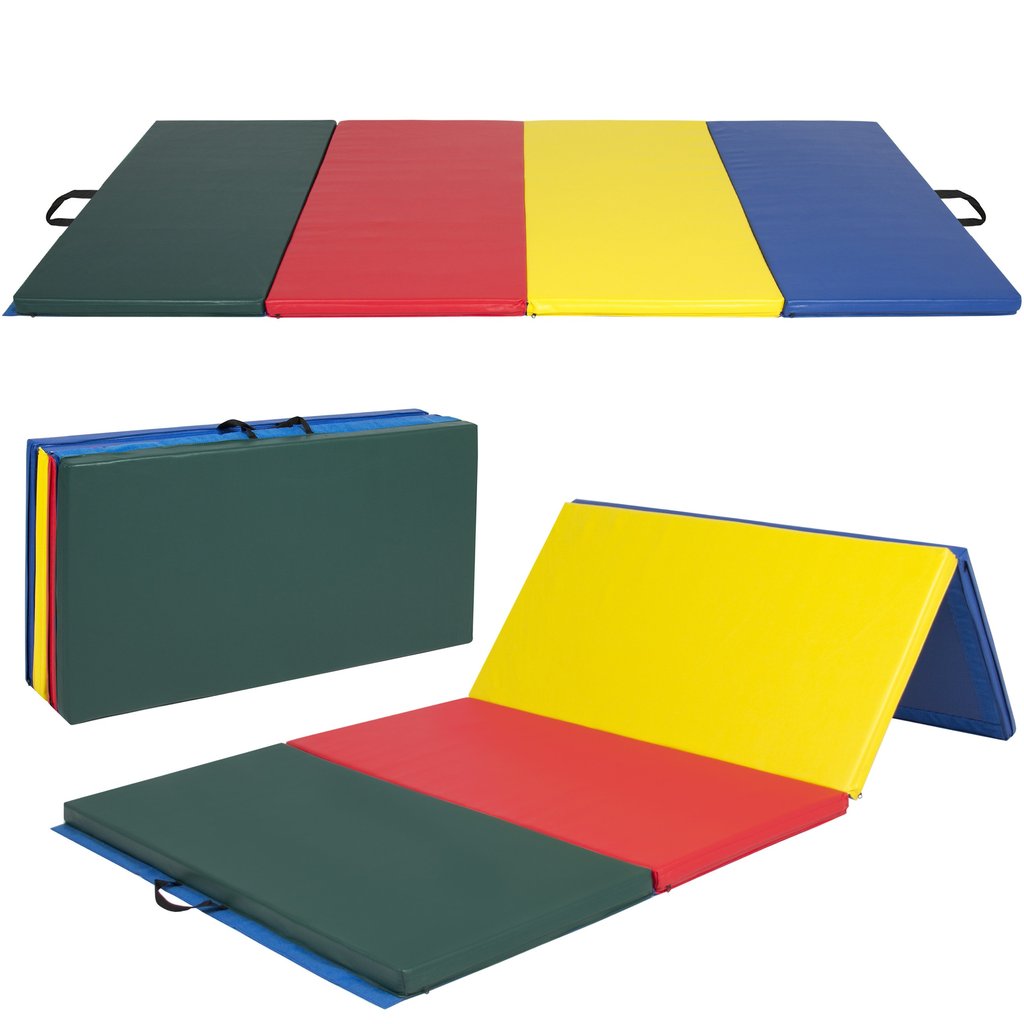 8′ Folding Gym Exercise Mat – Multicolor Only $79.94 Shipped!