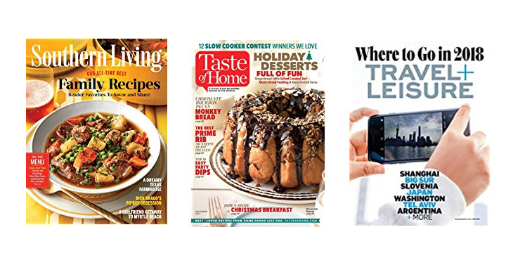Best-selling digital magazines – From $3.99 for 12 months!