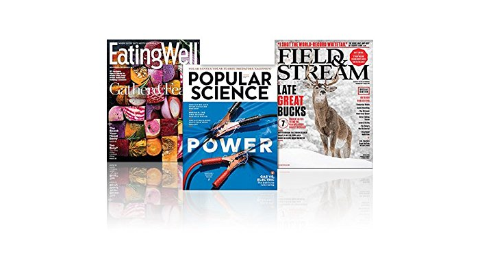 From $3.75: Choose from print magazine best sellers!