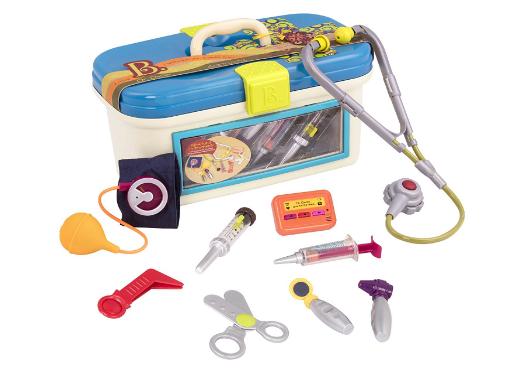 Doctor Toy Medical Kit for Kids Pretend Play (9 pieces) – Only $13!