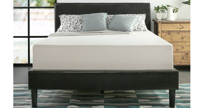 Save up to 40% on Zinus Memory Foam 12 Inch Green Tea Mattress!