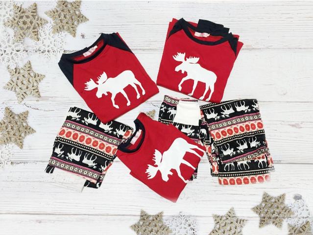 Moose Christmas Pajamas – Only $19.99!