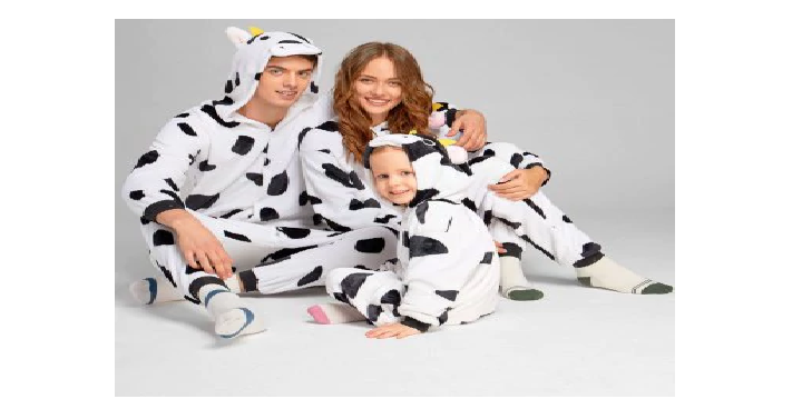 Cow Animal Onesie Matching Family Pajamas Only $9.78 Shipped!