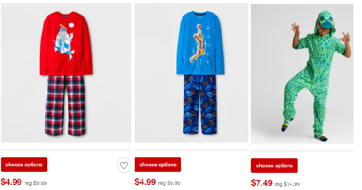 HOT! Target: Men’s & Kids Pajamas 50% off! Prices Start at Only $4.99!