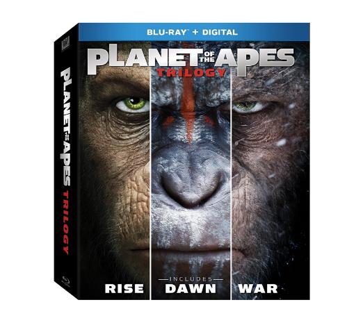 Planet of the Apes Trilogy (Blu-Ray/Digital Copy) – Only $17.99!