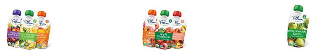 Save 30% off Select Plum Organics Items! Plum Organics Stage 2 Eat Your Colors, Organic Baby Food (Pack of 6) – Only $6.98!