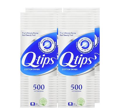 Q-tips Cotton, Swabs, 4 pack – Only $8.97!