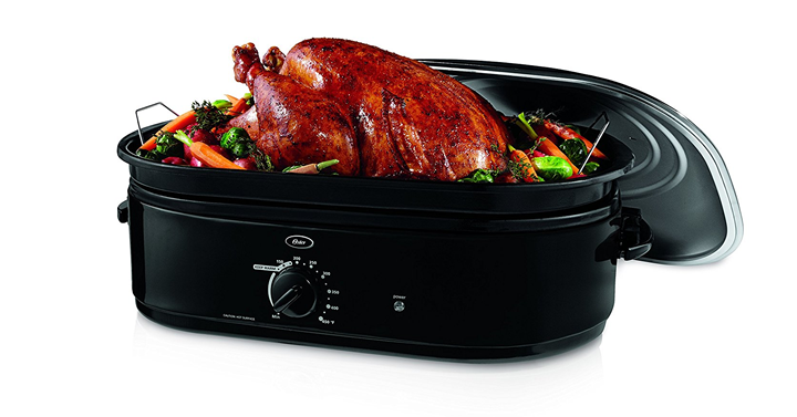18-Quart Oster Roaster Oven with Self-Basting Lid – Just $27.99!