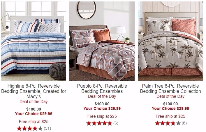 8-pc Bedding Ensembles Only $29.99 SHIPPED!