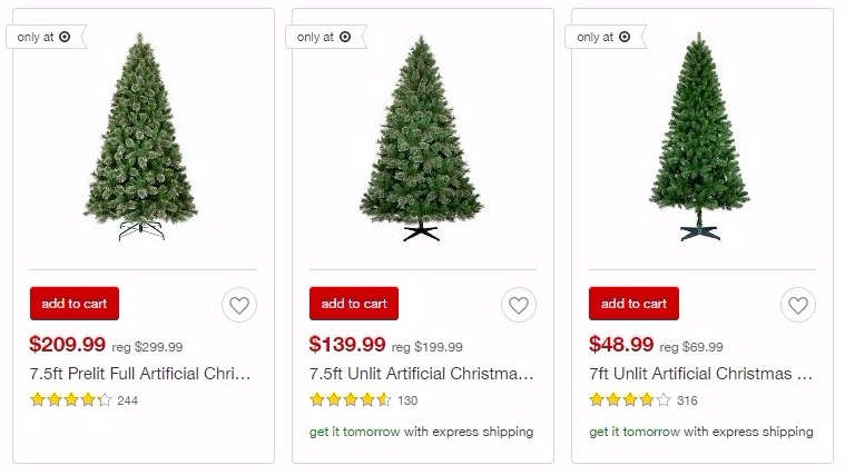30% Off Christmas Trees at Target! It’s Not Too Late!