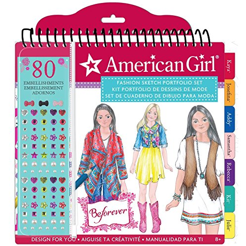 American Girl BeForever Fashion Sketch Portfolio Only $9.69!