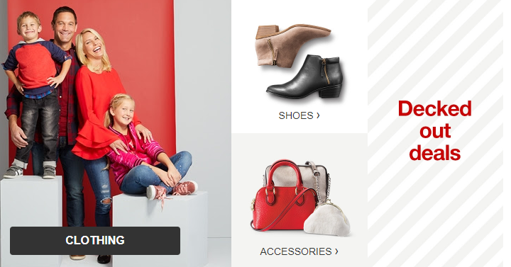 Target: FREE $10 Gift Card When you Buy $50 Worth of Clothing, Shoes, or Accessories! FREE Shipping!