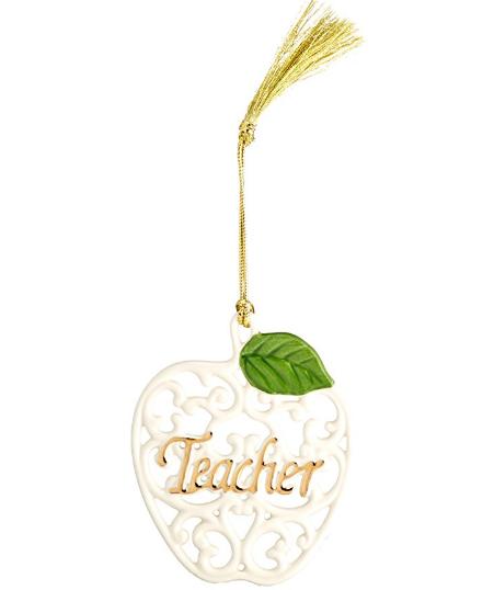 Lenox Gifts From The Heart Teacher Pierced Apple Ornament – Only $6.99! *Add-On Item*
