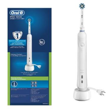 Oral-B White Pro 1000 Power Rechargeable Toothbrush – Only $19.95!