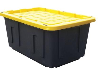 Centrex Plastics Tough Box Storage Tote, 27 Gallons – Only $7!