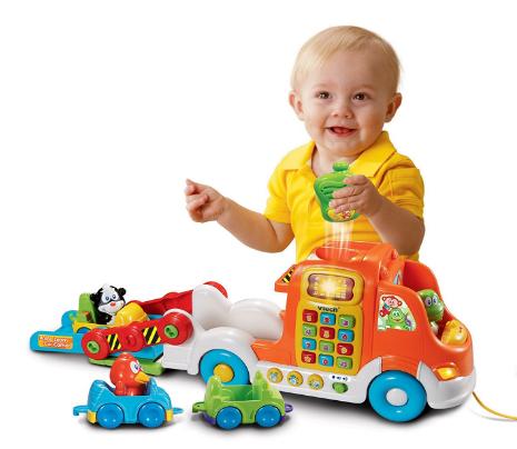 VTech Pull and Learn Car Carrier Pull Toy – Only $16.34!