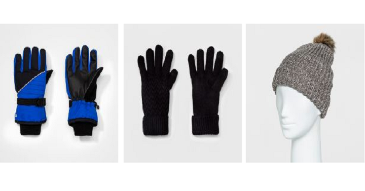 Target: Buy 1 Get 1 FREE on Winter Accessories! Prices Start at Only $3.00!