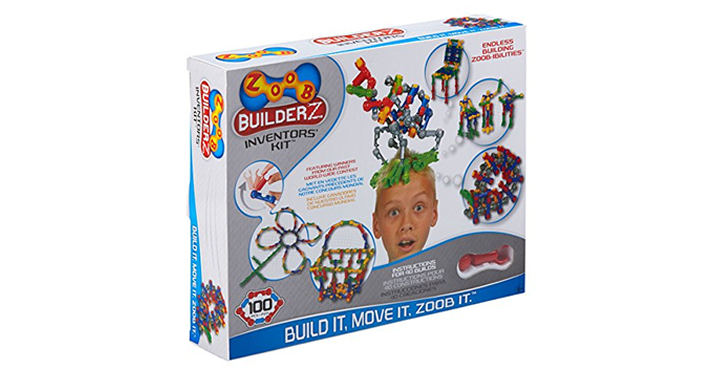 ZOOB BuilderZ 100 Piece Kit – Just $11.30!