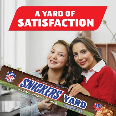 Walmart: Snickers Yard Pack (18 Count) Only $5.99!