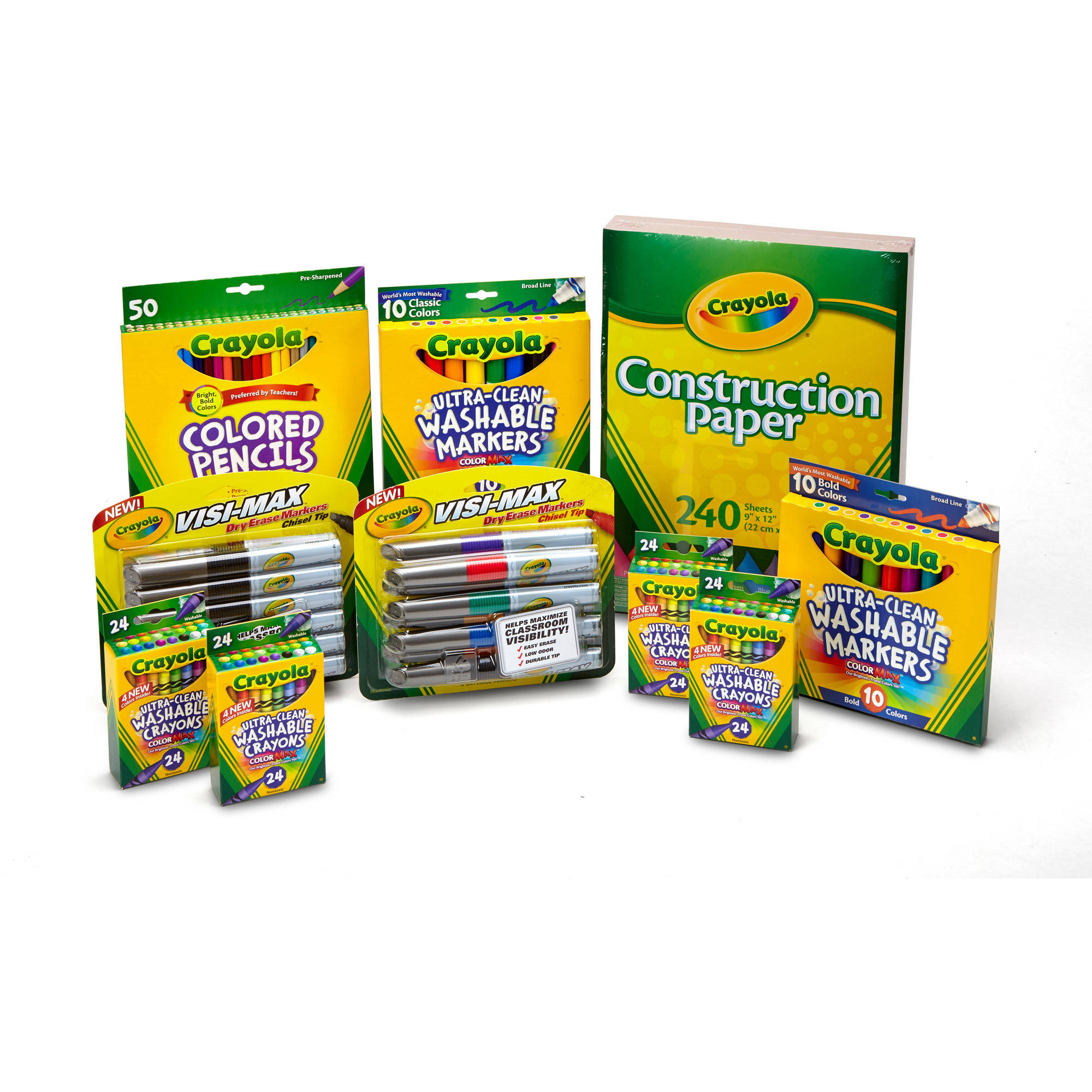 Crayola Ultimate Classroom Activity Pack (180 Pieces) Only $19.00!