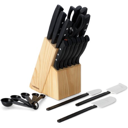 Farberware 22 Piece Never Needs Sharpening Knife Set Only $18.00!