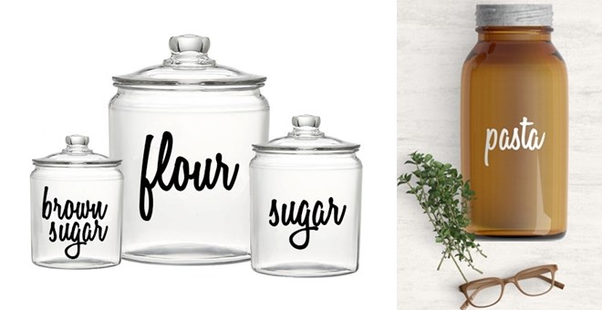 Kitchen Canister Labels from Jane – Just $6.99!